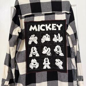 MICKEY MOUSE Flannel Shirt